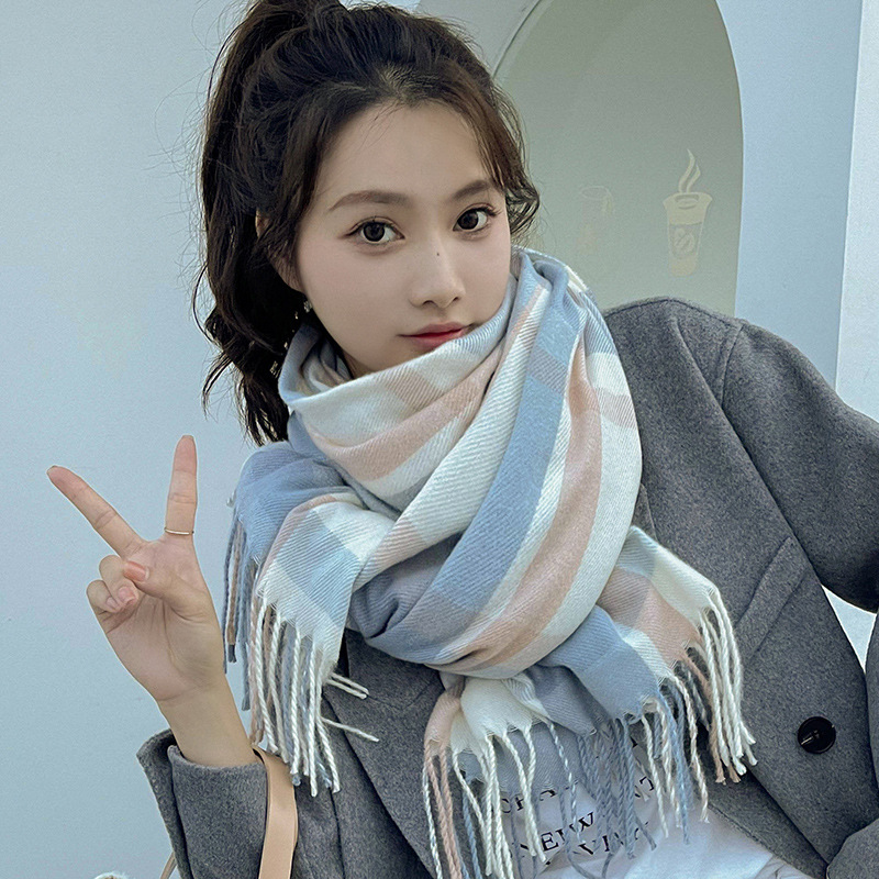 Title 9, Cashmere Winter Warm Thickened Cute Fashion Scarf