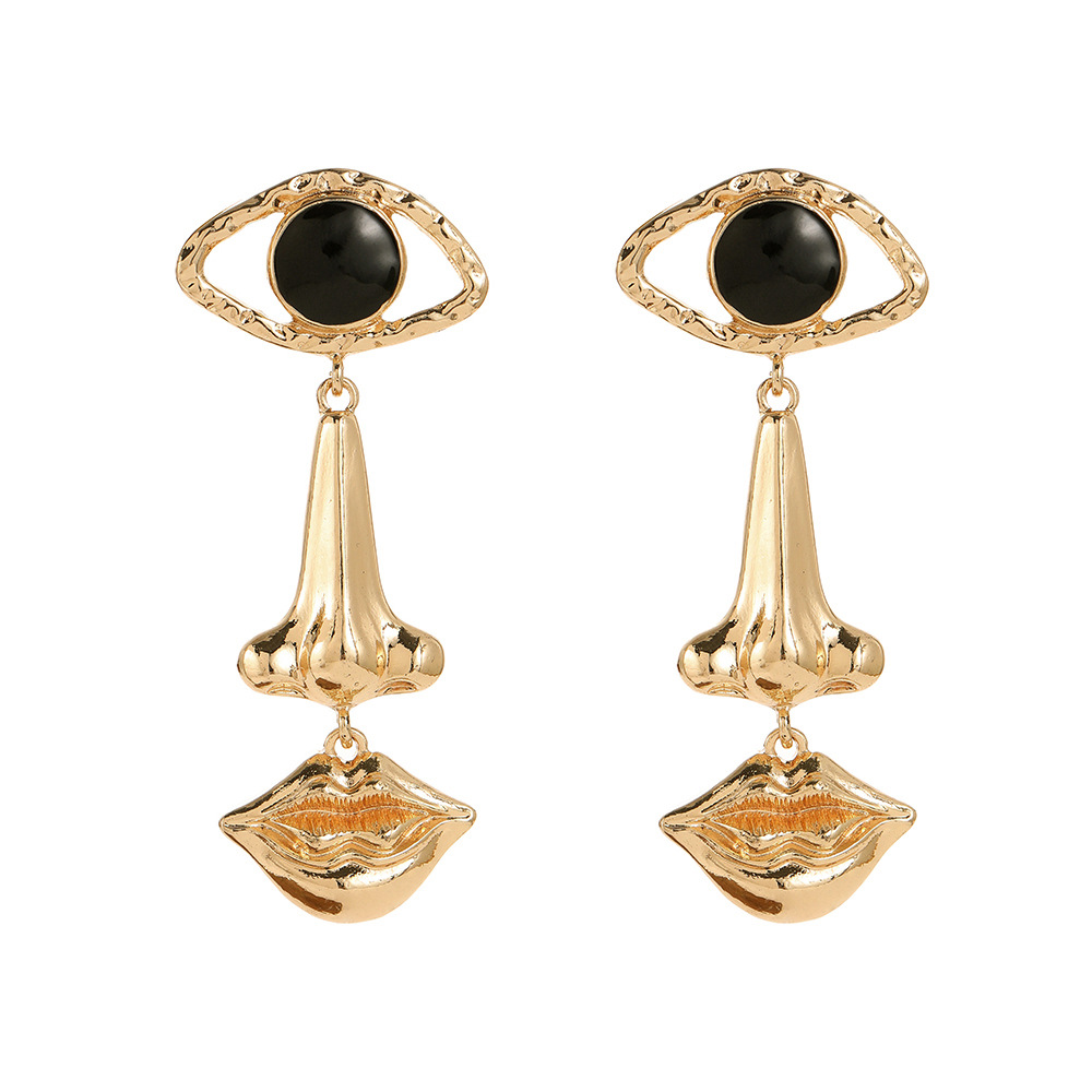 Title 7, Vintage Nose Lip Eye Earrings