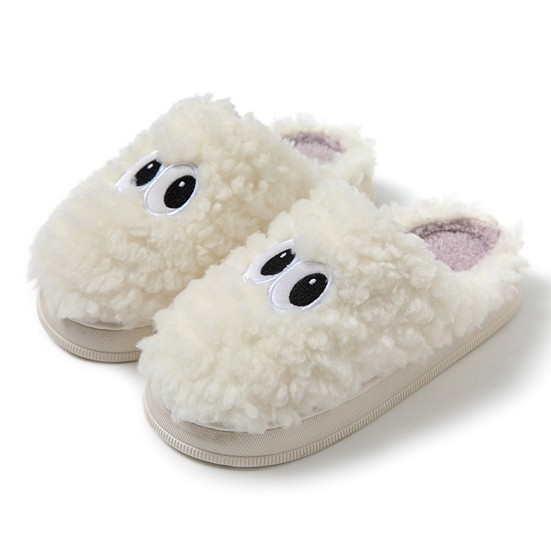 Title 4, Fashion Cartoon Plush Slippers For Women