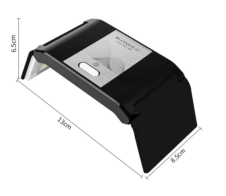 Title 9, 36W Hot Lamp Rechargeable Portable Folding Nail...