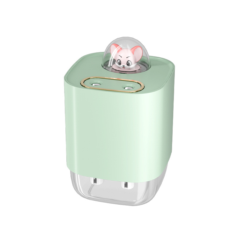 Title 4, Cute Pet Double Spray Humidifier for Fresh Air ...