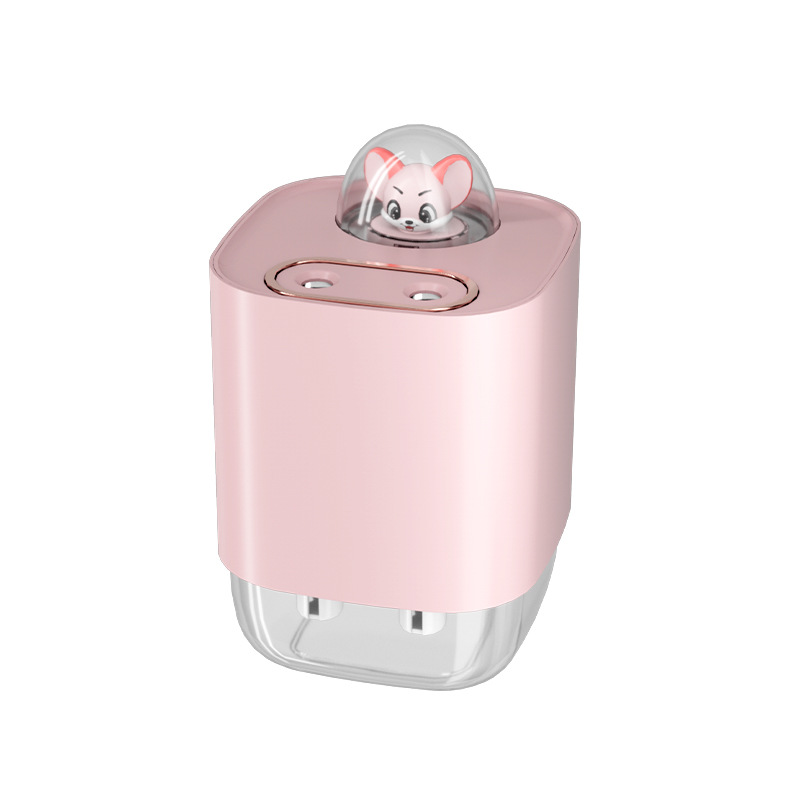 Title 5, Cute Pet Double Spray Humidifier for Fresh Air ...