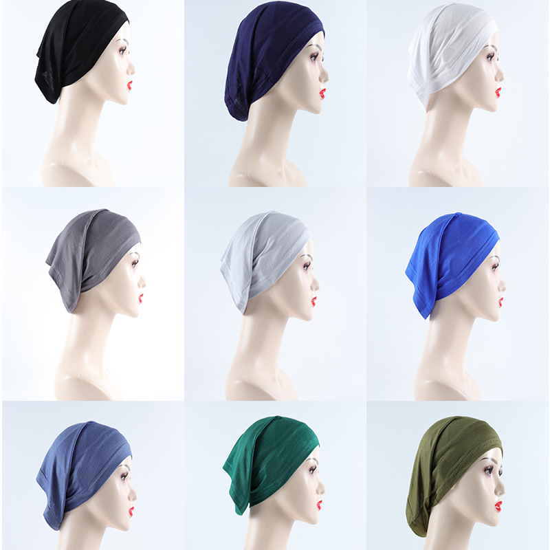 Title 1, Modal Rayon Jersey Headscarf Monochrome Stretch...