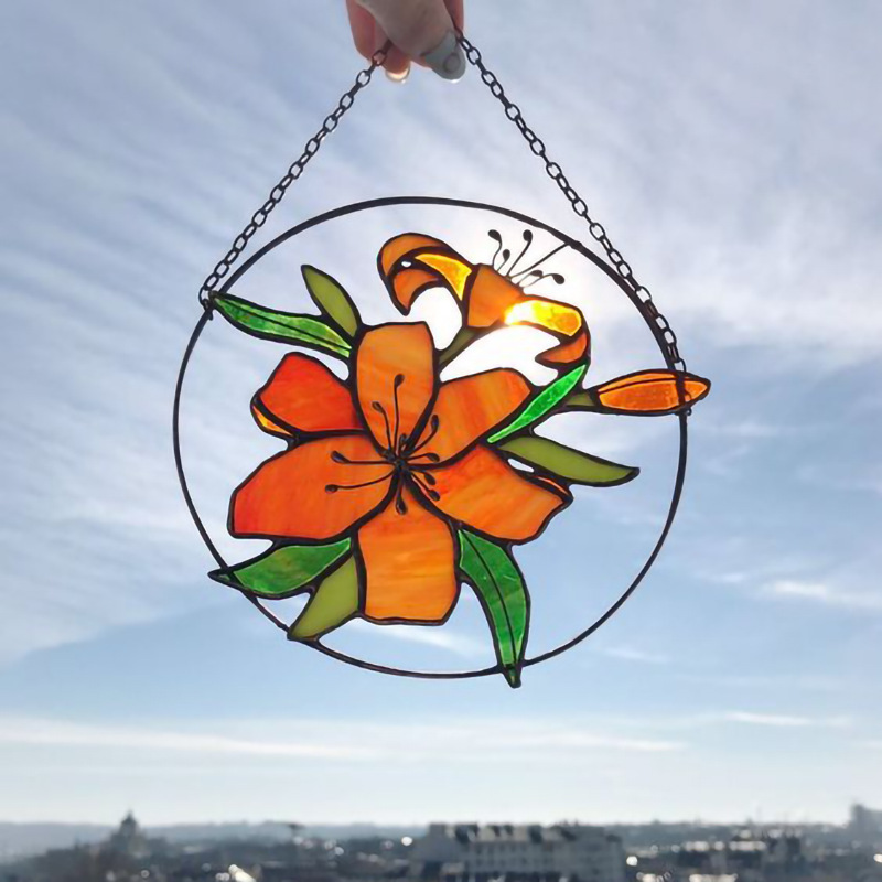 Title 2, Spring Window Flower Pendant Ornament