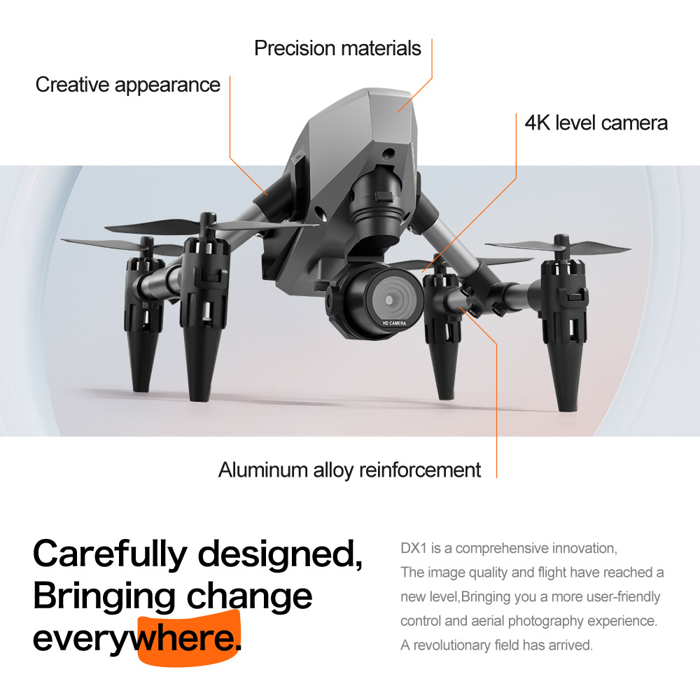 Title 3, XD1 Mini UAV HD Aerial Photography Four-axis Re...