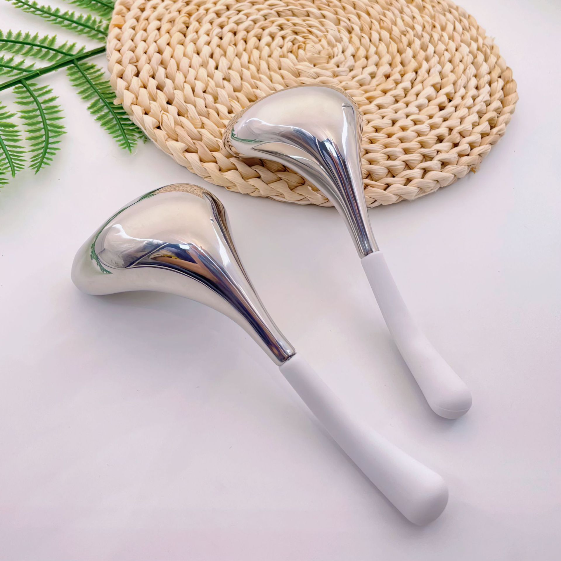 Title 3, Stainless Steel Facial Ice Spoon