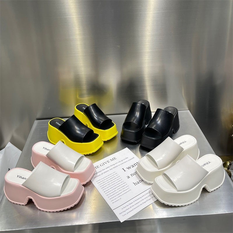 Title 4, Platform Slippers Women