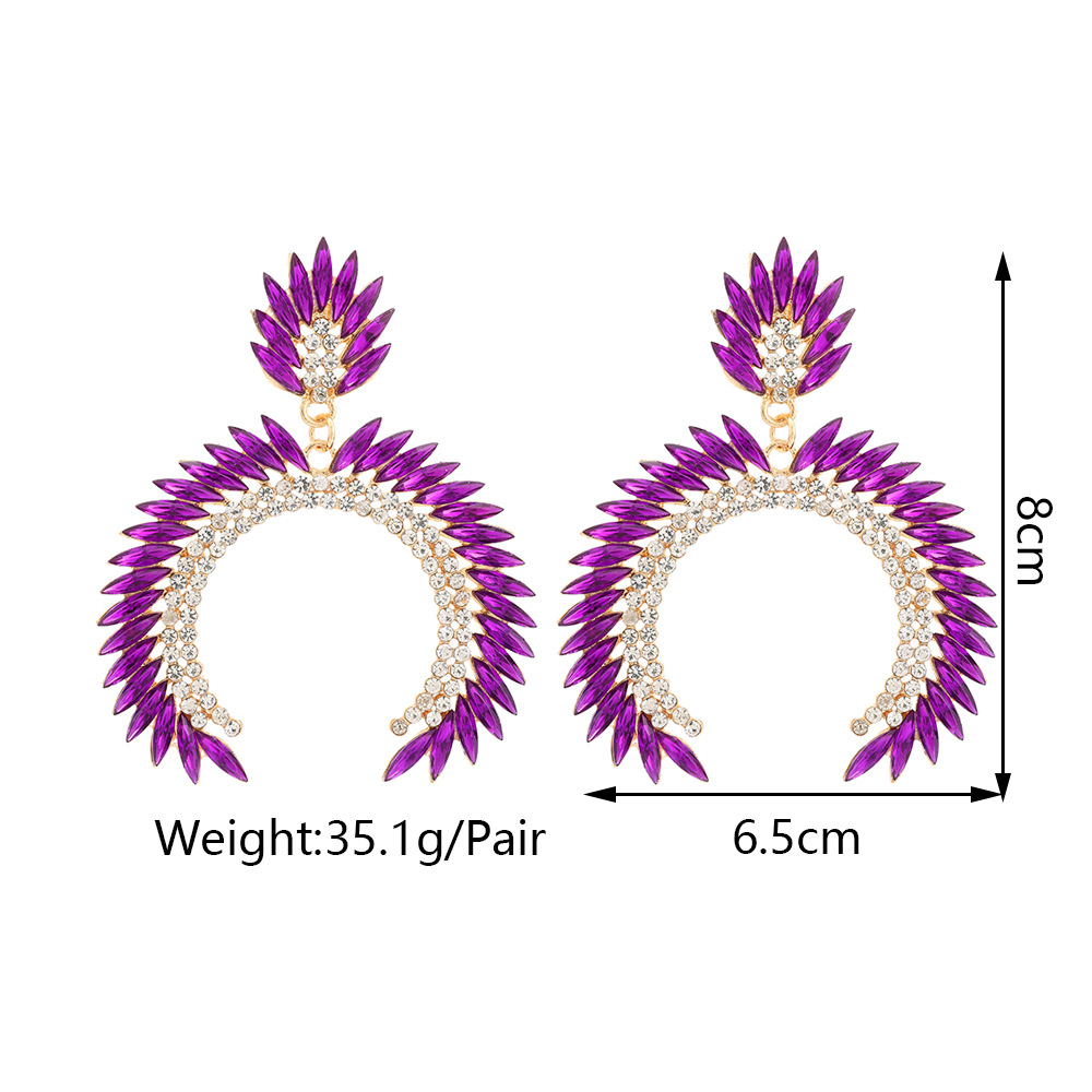 Title 1, Creative Design New Large Plate Earrings