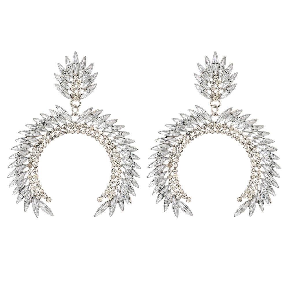 Title 3, Creative Design New Large Plate Earrings, a bol...