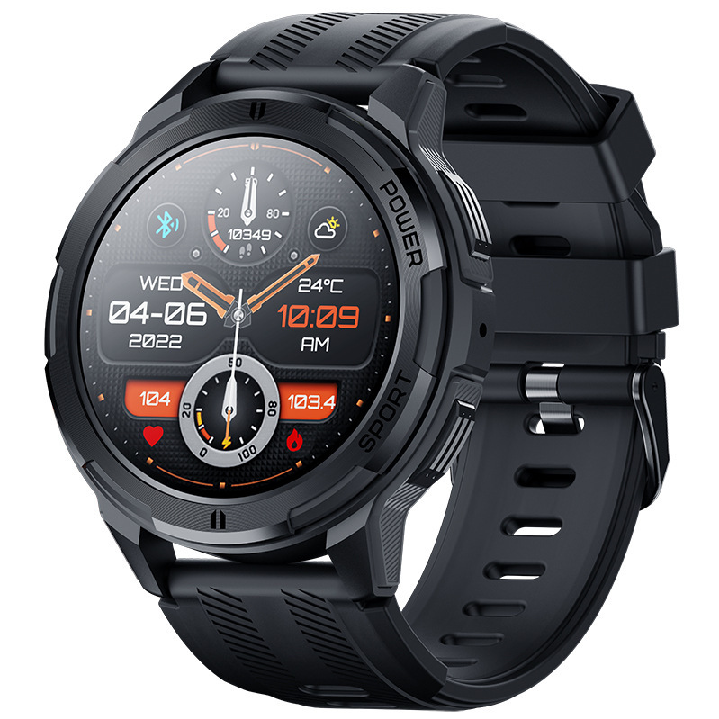 Title 1, Smartwatch Outdoor Sportowy Trzy-Odporny z Blue...