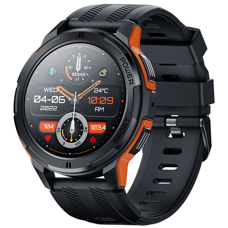 Title 3, Smartwatch Outdoor Sportowy Trzy-Odporny z Blue...