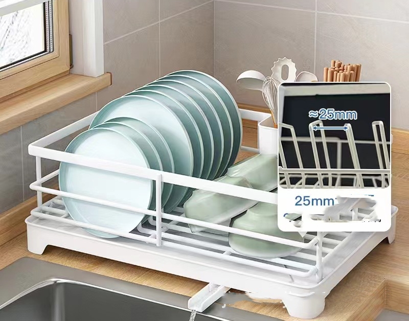 Title 3, Kitchen Storage Rack Multi-functional Draining ...