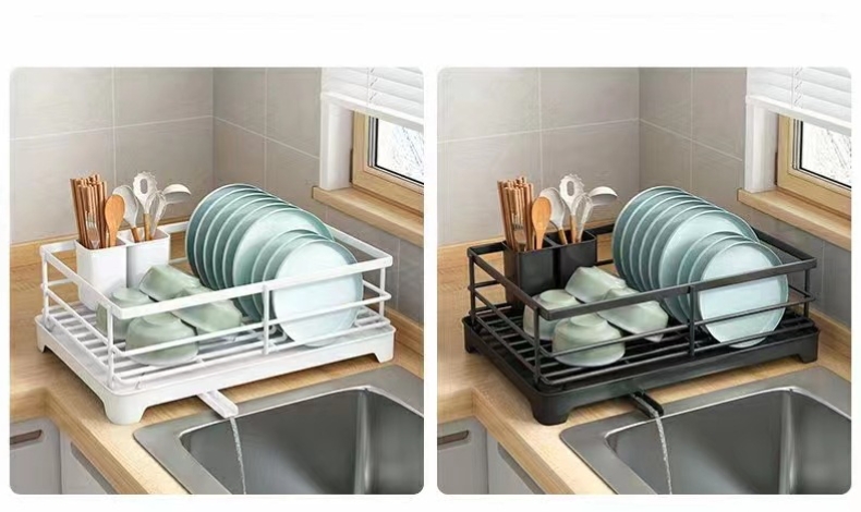 Title 4, Kitchen Storage Rack Multi-functional Draining ...