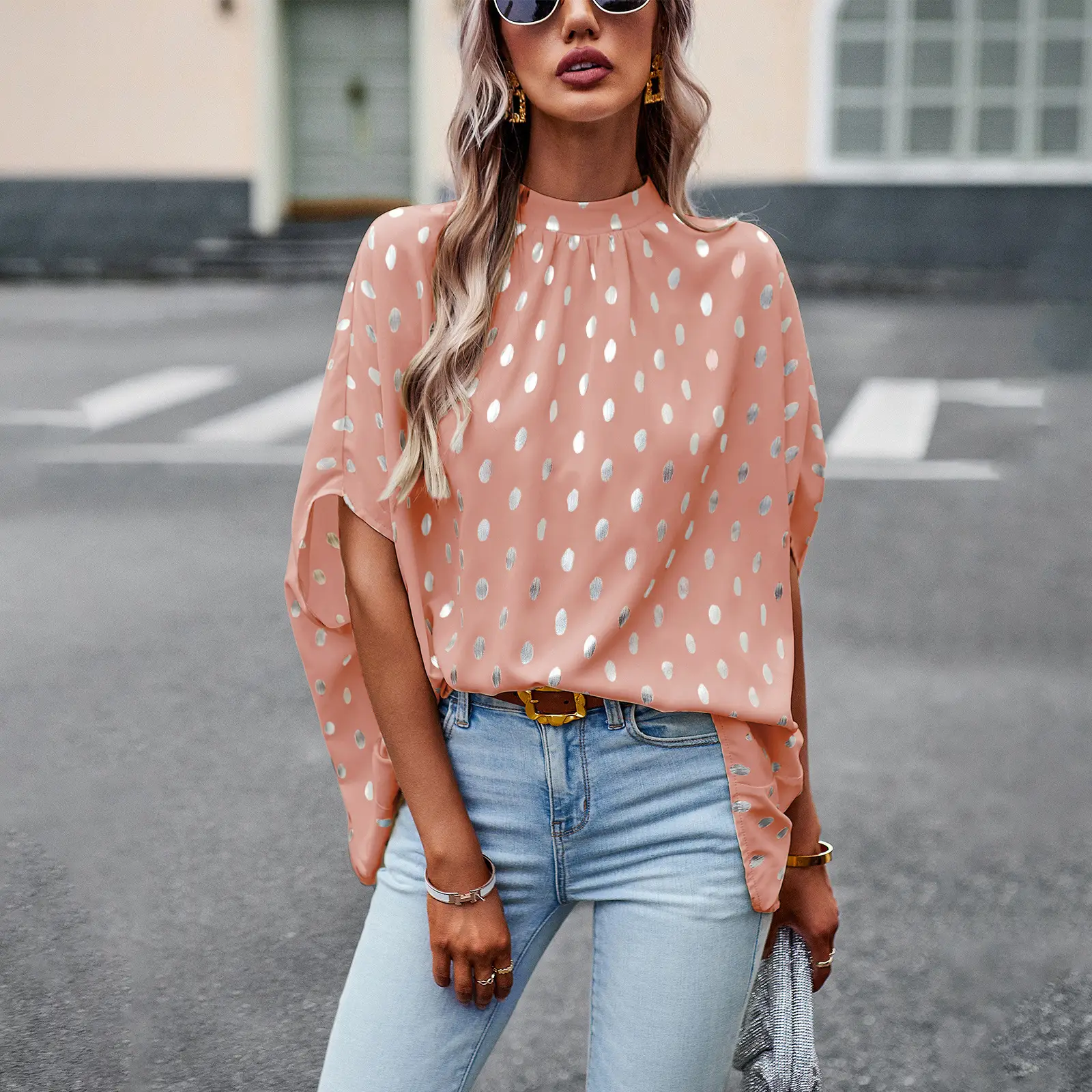 Women's Autumn Temperament Commute Design Sense Long Sleeve Tops Shirt