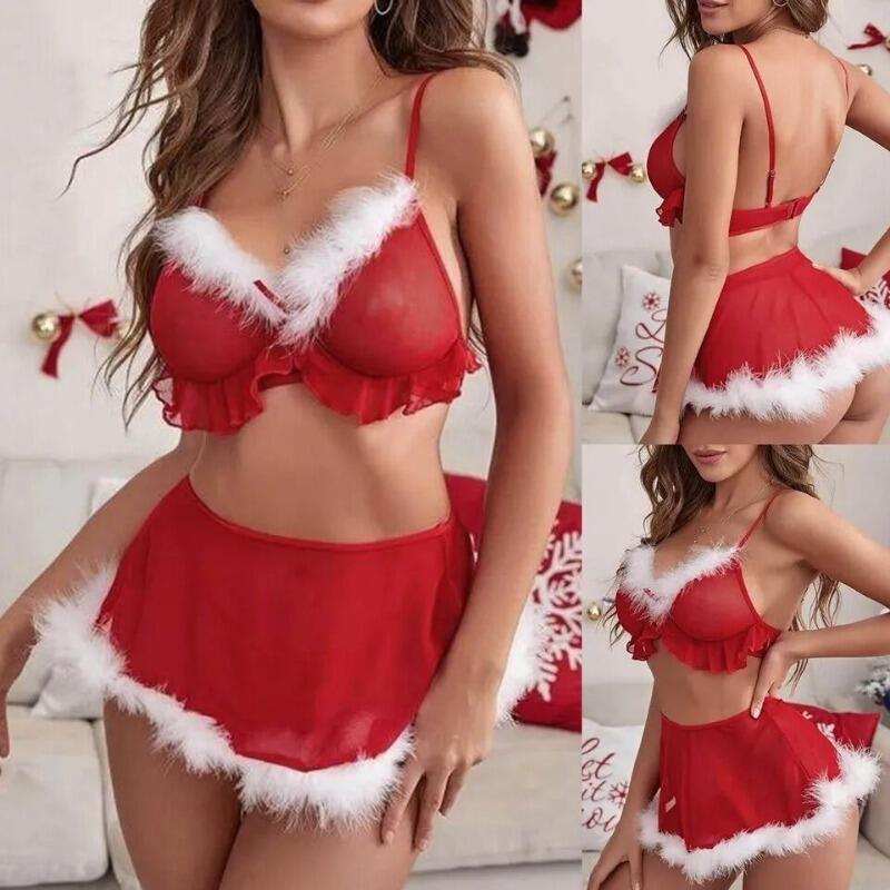 Title 2, Carnival New Year Red Sexy Underwear Two-piece ...