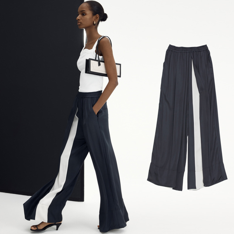 Title 1, Loose Wide-leg Pants Women