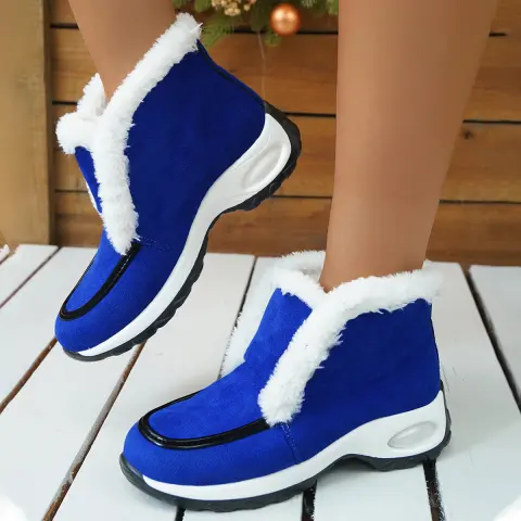 Winter Shoes for Women Air-cushion Sole Snow Boots Fashion