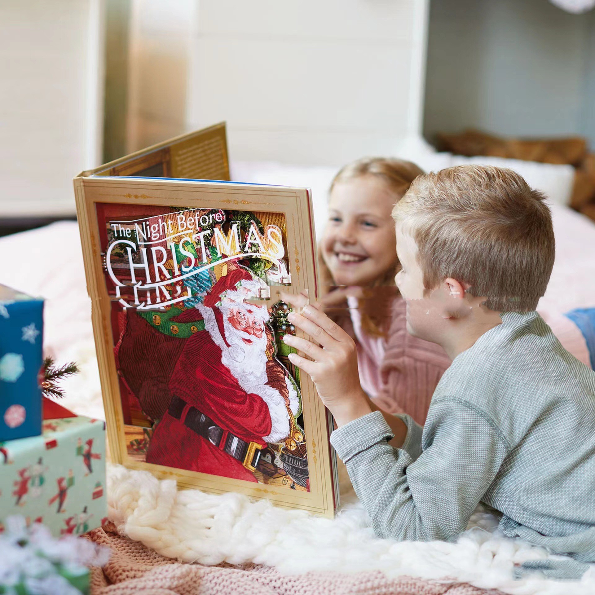 Title 1, Il libro pop-up "The Night Before Christmas" pe...