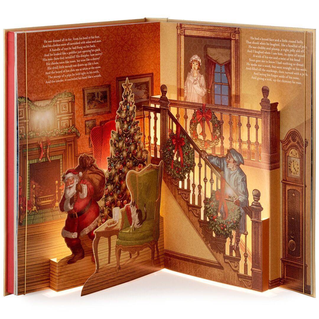 Title 3, Il libro pop-up "The Night Before Christmas" pe...