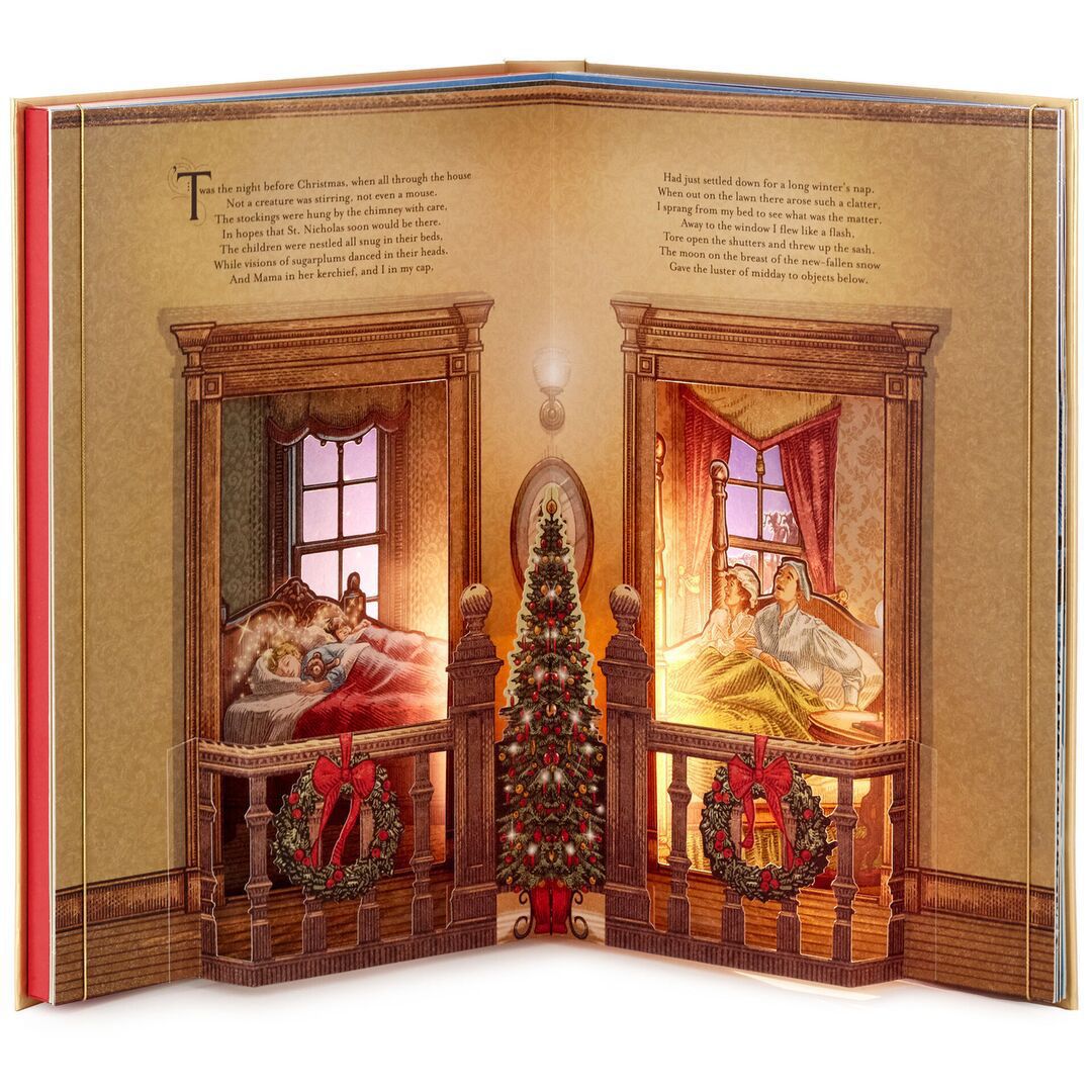 Title 4, Il libro pop-up "The Night Before Christmas" pe...