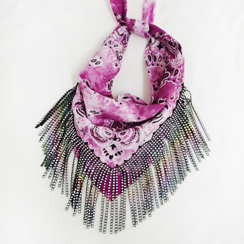 Title 7, Scarf Accessories Shiny Plastic Rhinestone Colo...