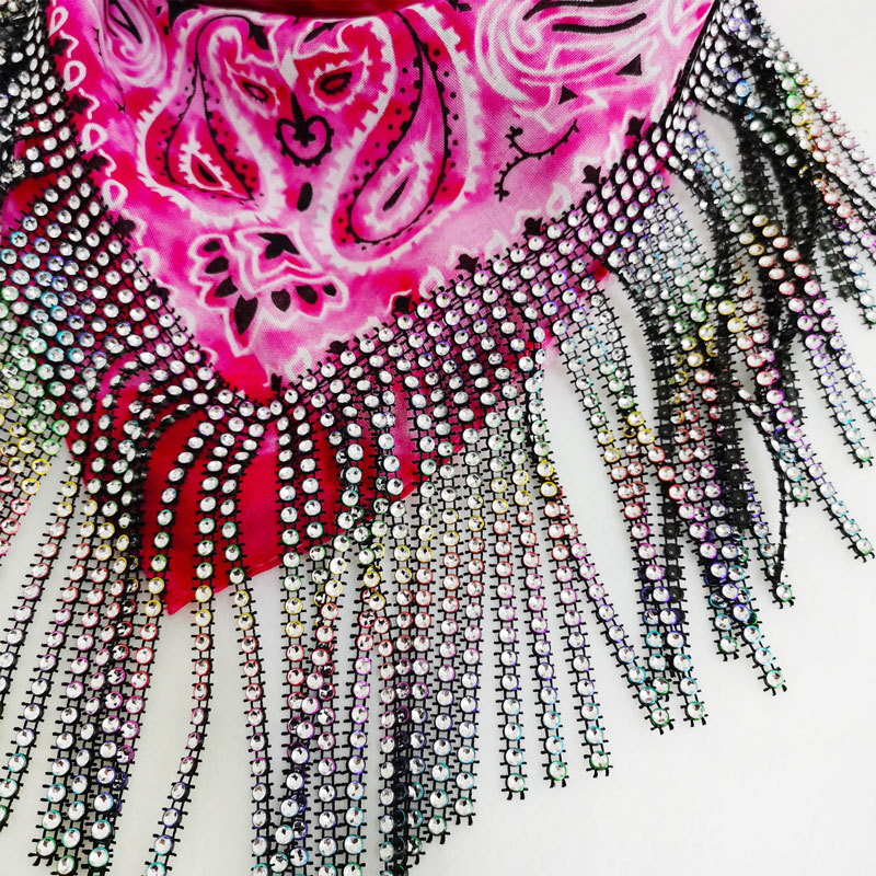 Title 10, Scarf Accessories Shiny Plastic Rhinestone Colo...