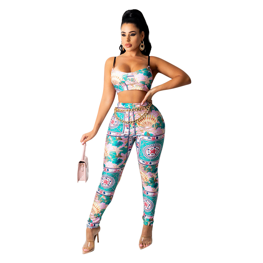 Title 9, Womens Skinny Print Two-piece Set. Enjoy a mod...