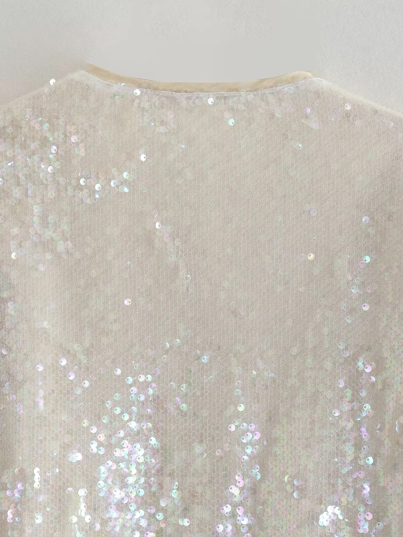 Title 15, Damesmode temperament crewneck sequin jas jas t...