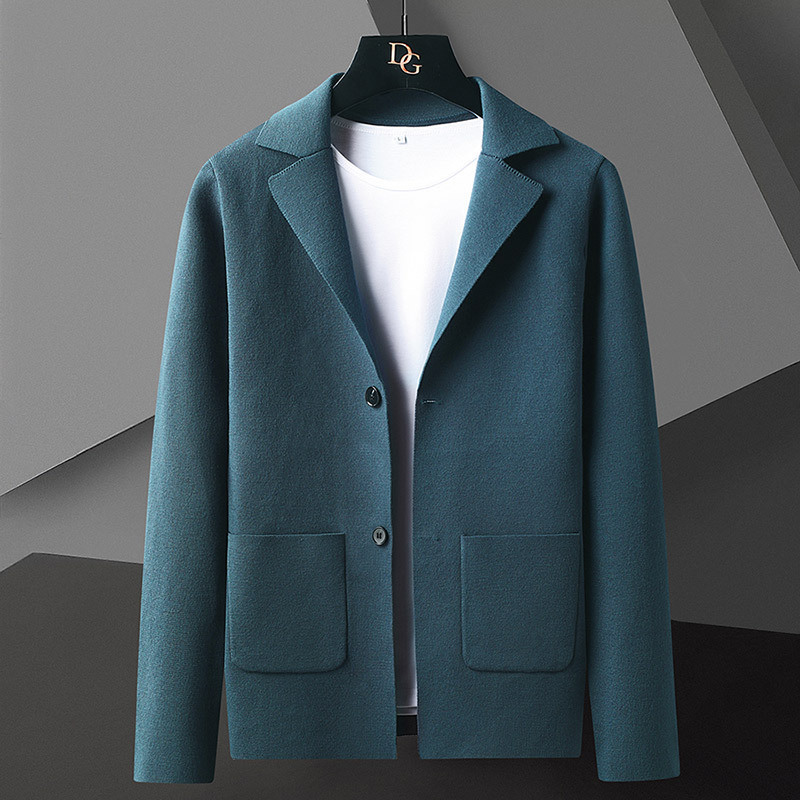 Title 3, Fashion Solid Color Knitted Coat