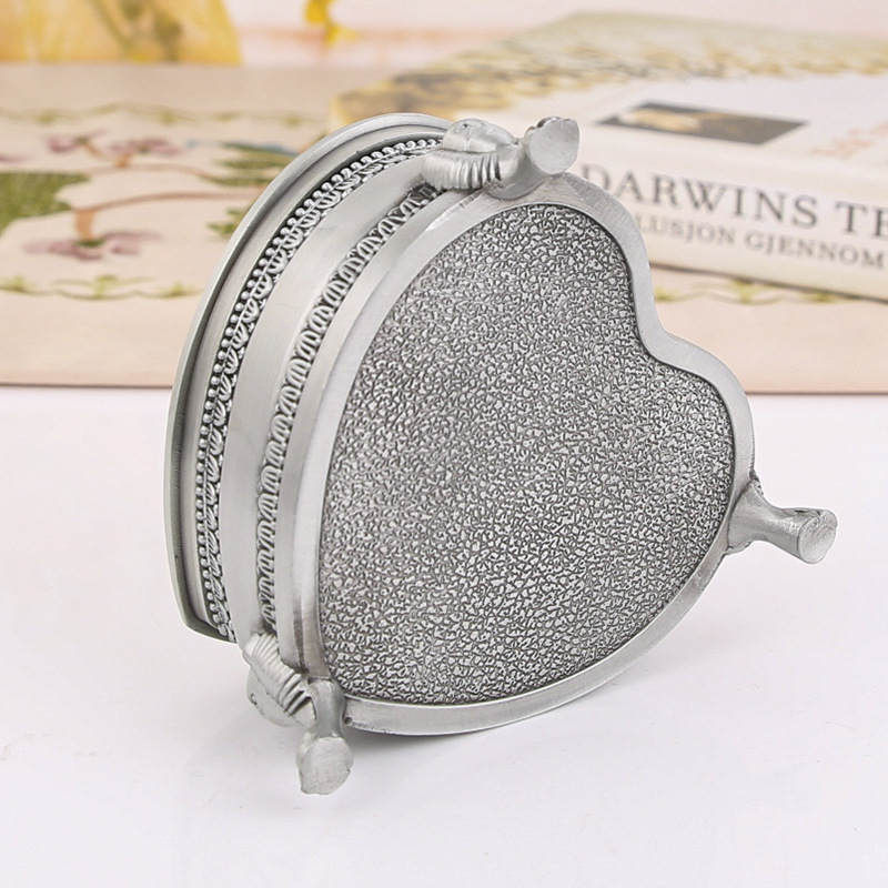 Title 1, Creative European Retro Jewelry Storage Heart-s...