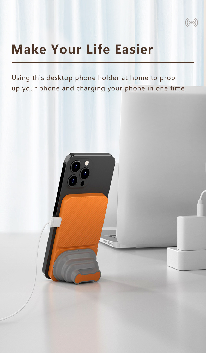 Title 8, Wireless Charger Bracket Foldable Fast Charging...