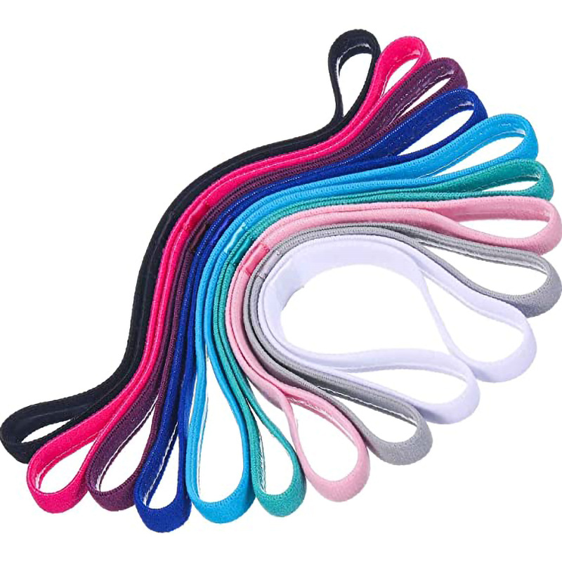 Title 3, Elastic Rope Candy Sports Yoga Silicone Hair Band