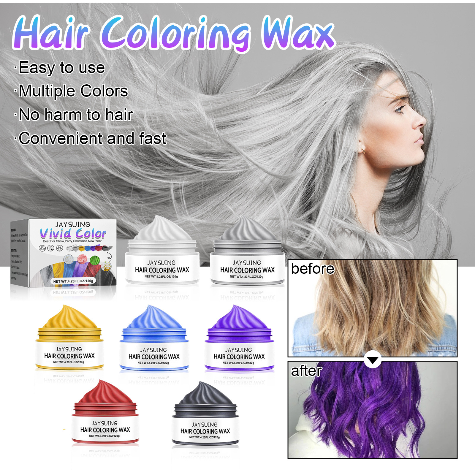 Title 1, Easy To Color Does Not Hurt Hair Mild Does Not ...