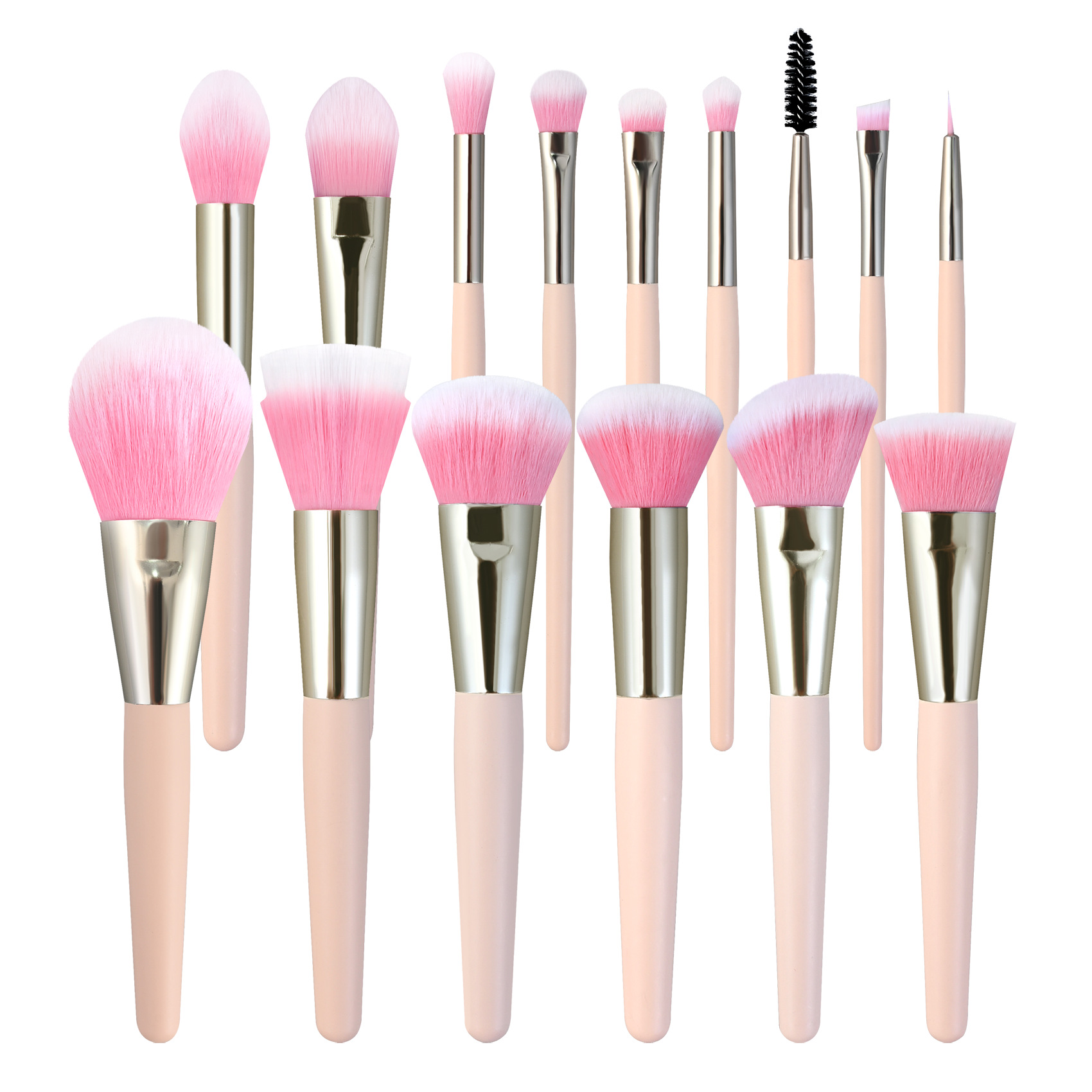 Title 10, 30 PCs Makeup Brush Set Soft Hair Eye Shadow Bl...