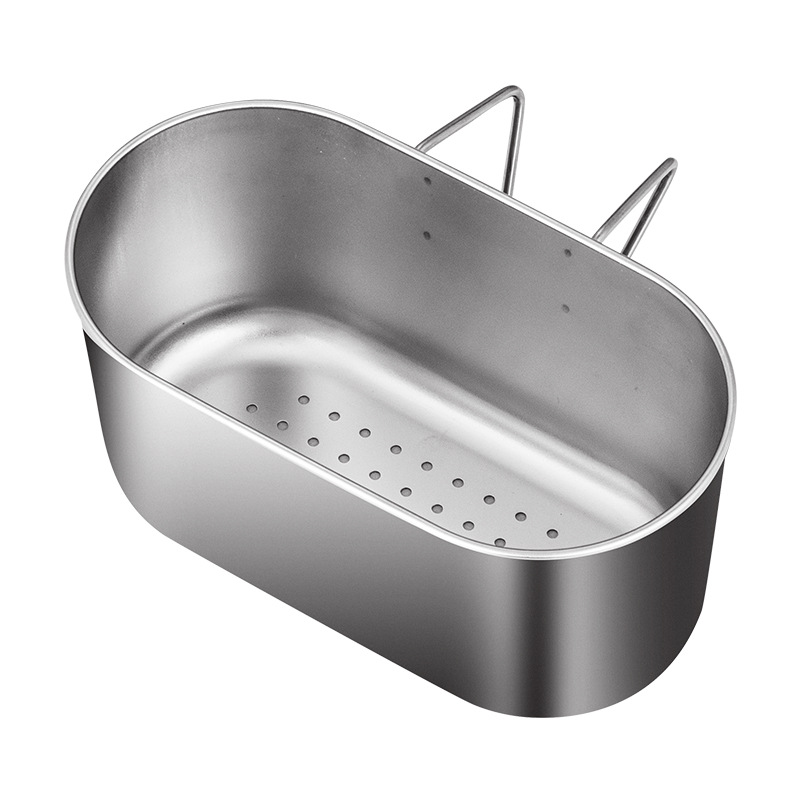 Title 4, Stainless Steel Drain Basket Basin Kitchen