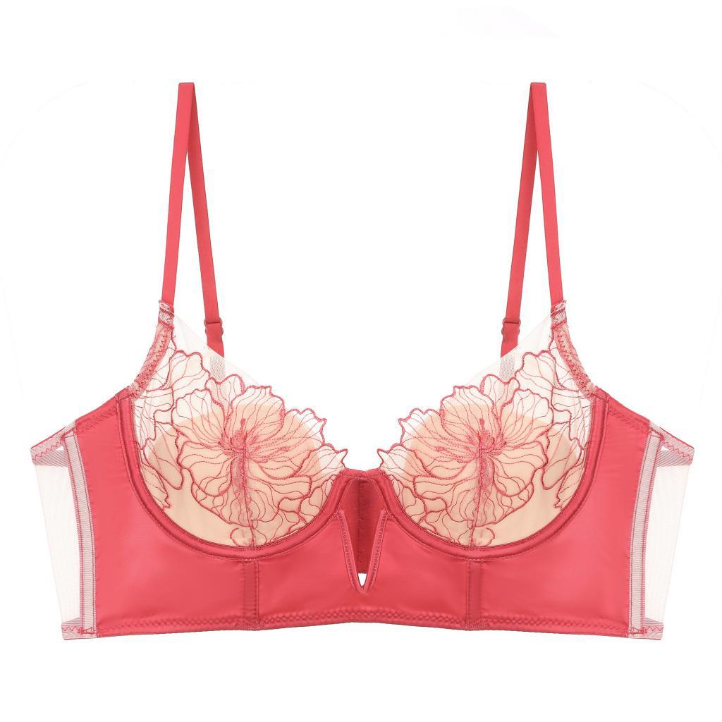 Title 10, European And American Court French Hollow Thin Bra