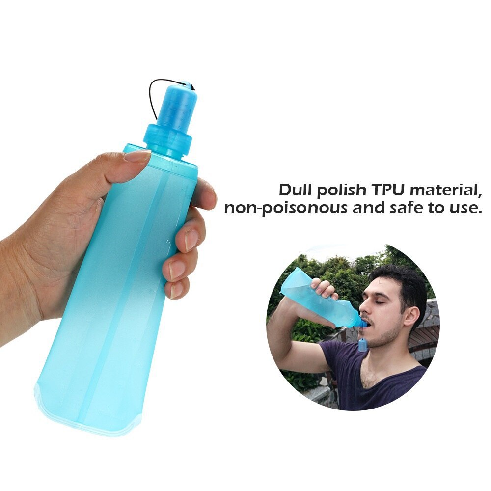 Title 1, Fashion TPU Folding Soft Water Bottle