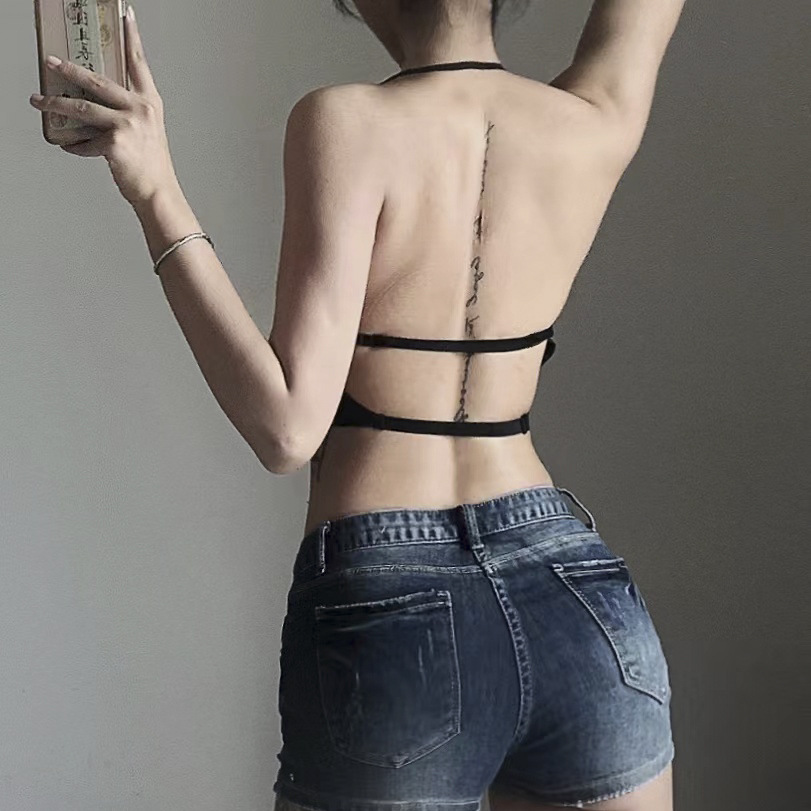 Title 6, Bare Back Outer Wear One-piece Bra offers seaml...