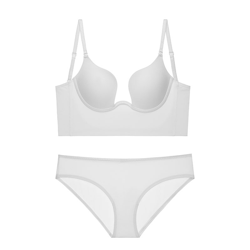 Title 4, Back Beauty Non-trace Bra Suit Bezszwowy biusto...