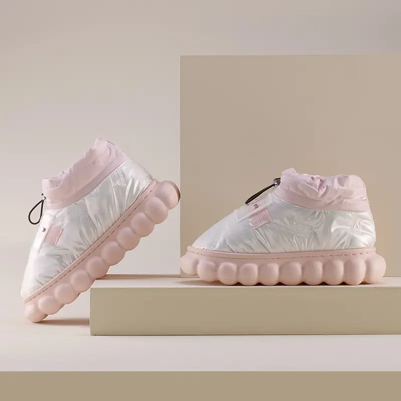 Cotton Slippers Female Winter Warm Non-slip