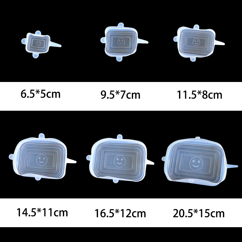 Title 5, Lid For Airtight Container 6-piece Food Grade Set