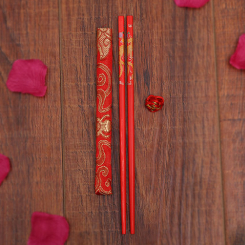 Title 7, Festive Hi Dragon And Phoenix Chopsticks Weddin...