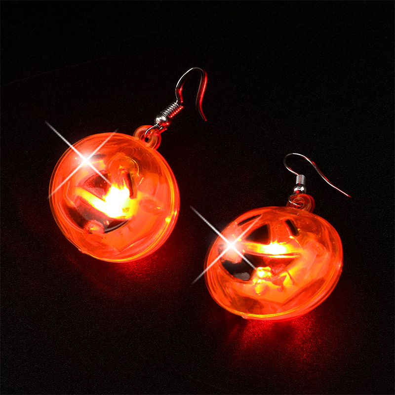 Title 4, Brincos de festa de Halloween com luz LED trans...