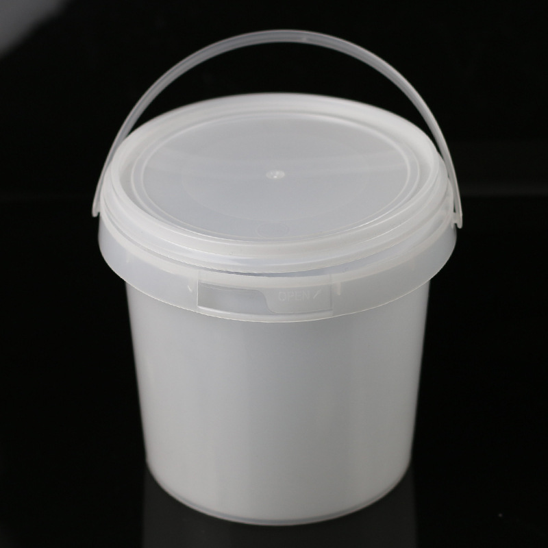 Title 3, Food Transparent White 1 Liter Plastic Storage ...