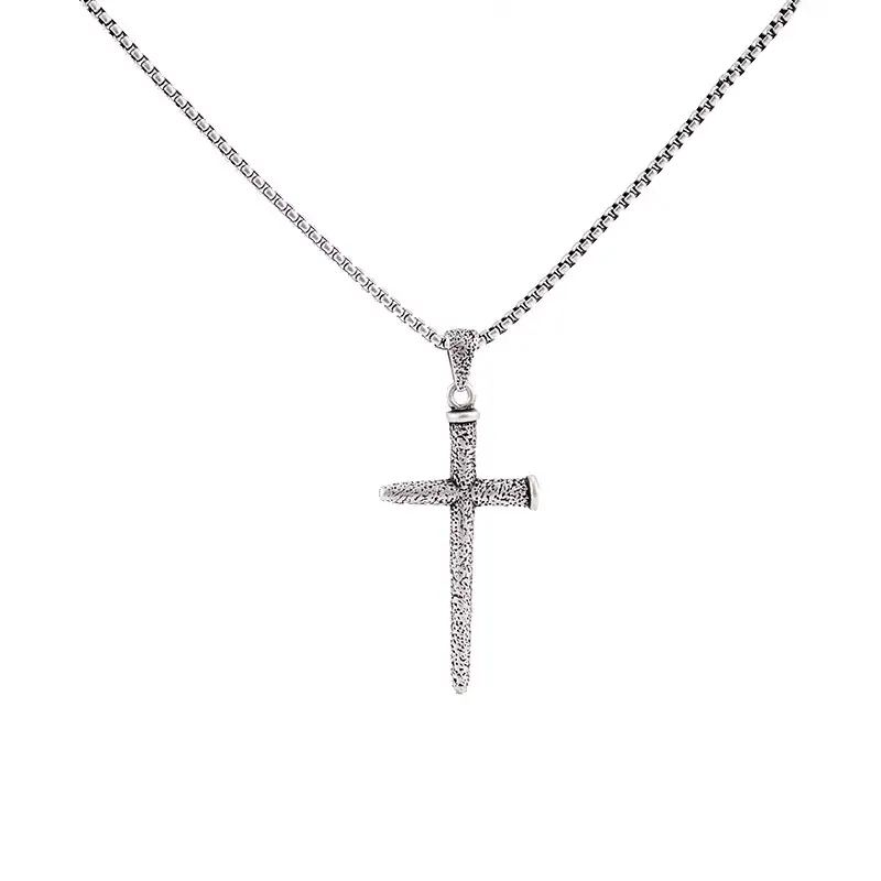 Fashion Vintage Pattern Cross Necklace