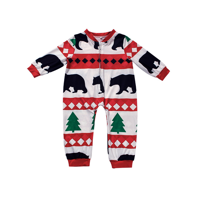 Title 9, Christmas Parent-child Home Pajamas European An...