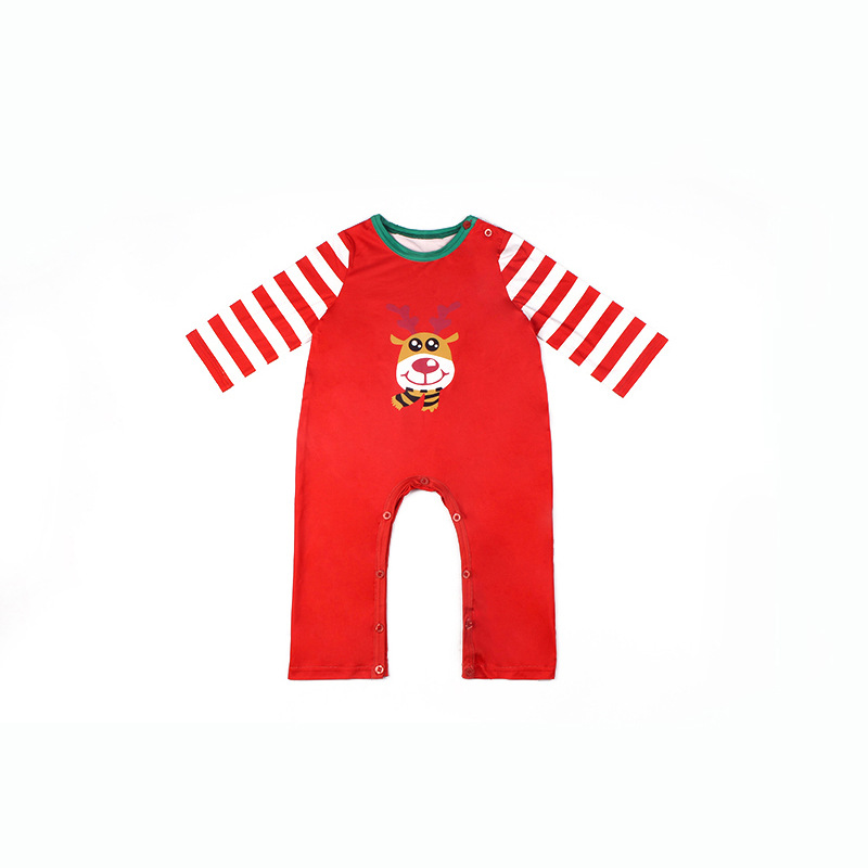 Title 5, Printed Long-sleeved Casual Parent-child Suit