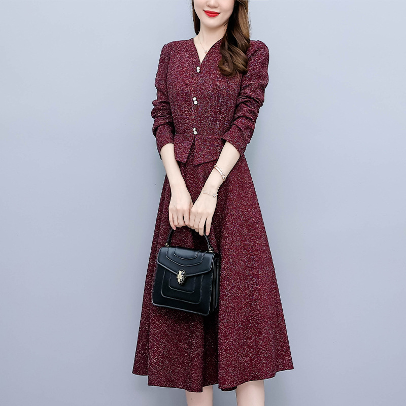 Women's Fashionable Long Waist Dress