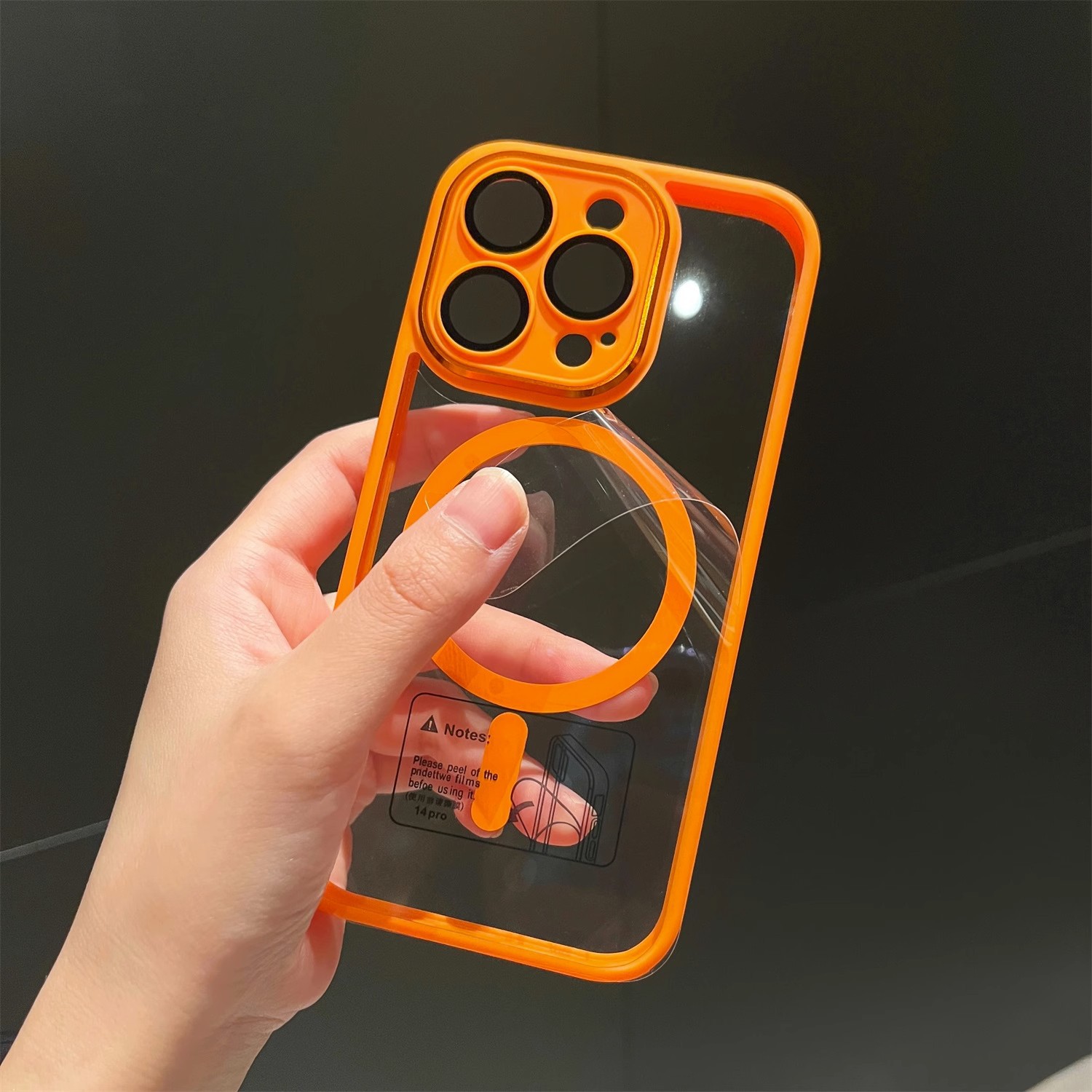 Phone Case Anti-slip Goggles All-inclusive Drop-resistant Magnetic Protective Cover