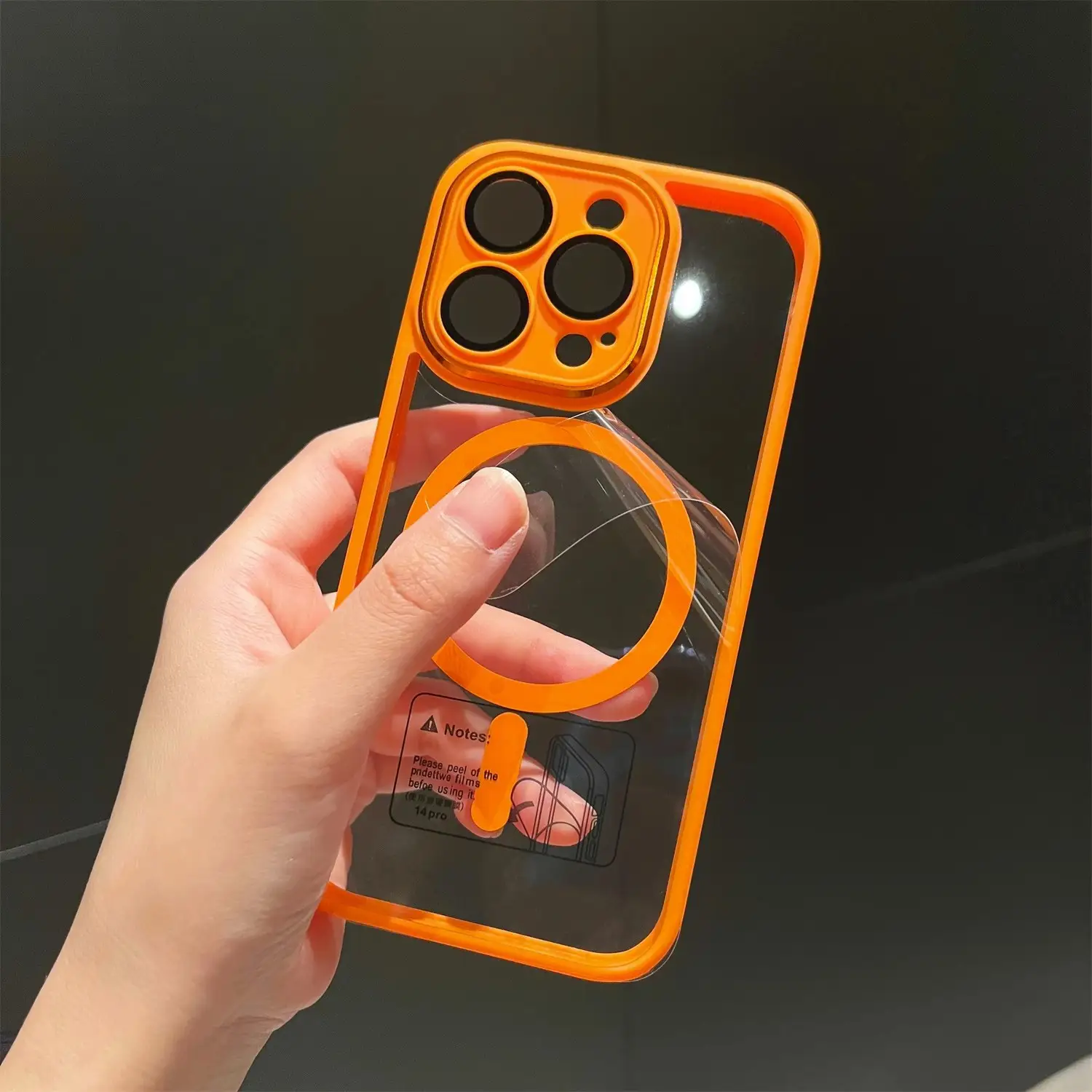 Phone Case Anti-slip Goggles All-inclusive Drop-resistant Magnetic Protective Cover